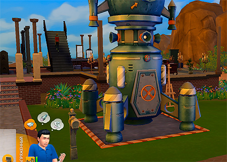 Ракетостроение в Sims 4